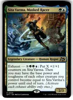 Sita Varma, Masked Racer Aetherdrift Regular MTG - Image 1