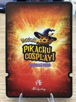 Friday The 13th (Pikachu) - Movie Ticket Card - Electric Pikachu Cosplay Pokemon - Image 2