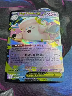 Mega Clefable ex 031/088 Me03: Perfect Order Holo Pokemon Card - Image 1