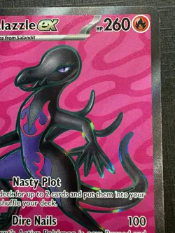Pokemon - Salazzle Ex 101/088 - Perfect Order - FULL ART ULTRA RARE HOLO - 2026 - Image 2