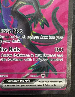 Pokemon - Salazzle Ex 101/088 - Perfect Order - FULL ART ULTRA RARE HOLO - 2026 - Image 3
