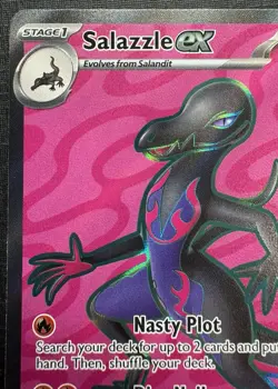 Pokemon - Salazzle Ex 101/088 - Perfect Order - FULL ART ULTRA RARE HOLO - 2026 - Image 5