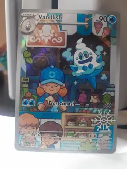 Vanillish Pokemon TCG Paradox Rift Illustration 190/182 - Image 2
