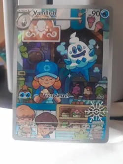 Vanillish Pokemon TCG Paradox Rift Illustration 190/182 - Image 4