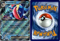 Greninja ex (Stellar Crown Stamped) 041/142 Pokemon TCG Holo NM - Image 3