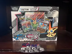Pokemon TCG Unova Victini Illustration Collection Box Black Bolt White Flare - Image 1