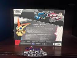 Pokemon TCG Unova Victini Illustration Collection Box Black Bolt White Flare - Image 2
