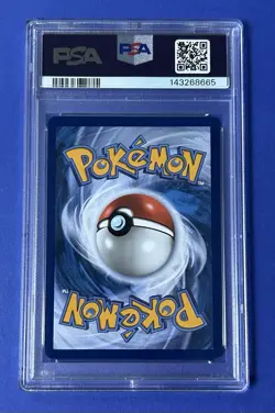 2025 Pokemon PFL EN Meowth Illustration Rare #106 PSA 9 MINT - Image 2