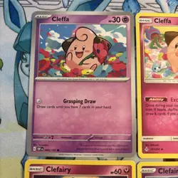 Pokemon Cleffa, Clefairy, Clefable 9 Card Collection - Non-holo - Image 2