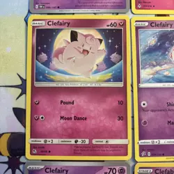 Pokemon Cleffa, Clefairy, Clefable 9 Card Collection - Non-holo - Image 5