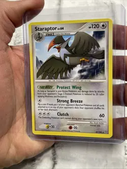 Staraptor Stormfront Pokemon TCG 27/100 Diamond & Pearl Rare NM/MT 2008 Pokemon - Image 2