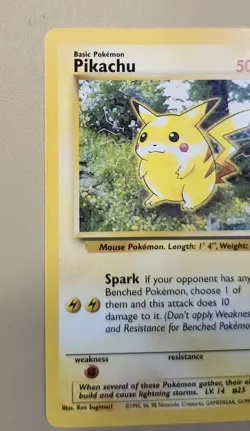 1999 Pokemon WOTC Jungle Pikachu Common 60/64 JPk004 - Image 2