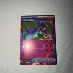 Hero's Cape 152/162 SV05: Temporal Forces Holo pokemon ace spec - Image 1