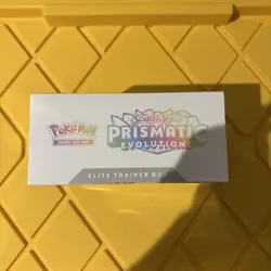 Pokemon Prismatic Evolutions ETB Eevee English Factory Sealed (Slight Damage) - Image 2