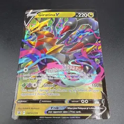 Pokemon TCG Giratina V SWSH259 Sword & Shield Promo Full Art Holo Eng - Image 1