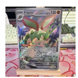 Pokemon TCG Flygon 101/094 Phantasmal Flames Illustration Rare Holo 150 HP - Image 1