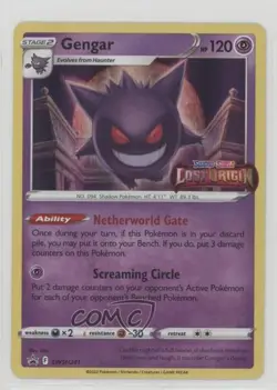Gengar (Prerelease) Pokemon Sword & Shield Black Star #SWSH241 - Image 1