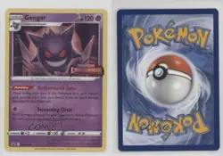 Gengar (Prerelease) Pokemon Sword & Shield Black Star #SWSH241 - Image 3