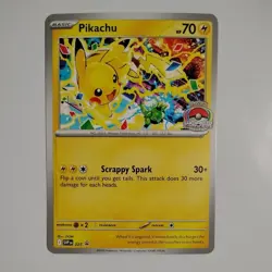 Pikachu (World Championship 2025) 225 Promo Scarlet & Violet Promo Pokemon NM - Image 1