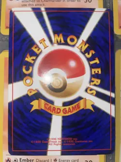 Pokemon Card Blaine's Charizard No.006 Old Back Holo 1999 Japanese Rare - Image 3