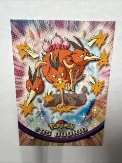 Dodrio #85 Topps Pokemon Series 2 Non-Holo 2000 - Image 1