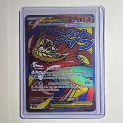 Pokemon Mega Hawlucha EX Full Art Holo 250 HP Card 268/217 ASCN - Image 1