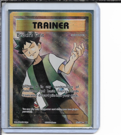 Pokemon Evolutions Brock's Grit Full Art #107/108 NM - Image 1
