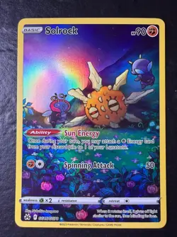 Solrock GG15/GG70 Crown Zenith Galarian Gallery Pokemon TCG Card NM - Image 1