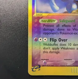 Pokemon TCG Wobbuffet 26/100 Sandstorm Rare Reverse Holo LP - Image 5