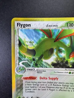 2006 Pokemon Flygon EX Holon Phantoms Reverse Holo 7/110 - Image 2