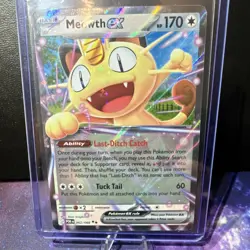 The Pokemon Company Mega Meowth EX 055/088 POR Holo DR English - Image 1