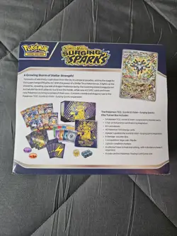 Pokemon Scarlet & Violet Surging Sparks Elite Trainer Box - Sealed - Image 2