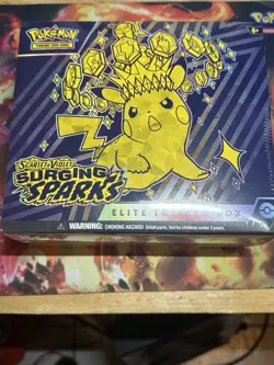 Pokemon Scarlet & Violet—Surging Sparks Elite Trainer Box (ETB) Sealed 2024 - Image 1