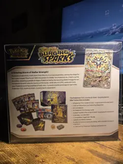 Pokemon Scarlet & Violet Surging Sparks Elite Trainer Box English Pikachu 2024 - Image 3