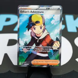 Ethan's Adventure 221/182 Sv10: Destined Rivals Holo Pokemon Near Mint - Image 1