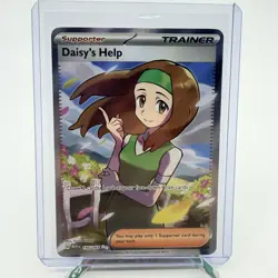 Daisy's Help 195/165 Full Art Ultra Rare Scarlet & Violet 151 Pokemon TCG NM - Image 1