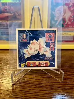 Pokemon Japanese Amada Goldeen No. 321 Vintage Sticker NM - Image 1