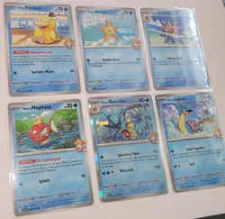 Pokemon TCG Misty’s Pokemon Lot – Holo Gyarados Psyduck Starmie Lapras - Image 4