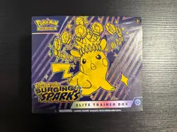 Pokemon TCG Surging Sparks Elite Trainer Box SEE PICTURES FOR CONDITION - Image 1