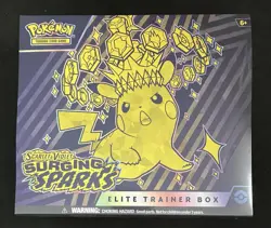 Pokemon TCG: Surging Sparks Factory Sealed Elite Trainer Box - Image 1