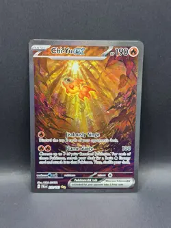 Chi-Yu ex 259/193 SIR Paldea Evolved SPECIAL ILLUSTRATION RARE HOLO Pokemon Sv02 - Image 1