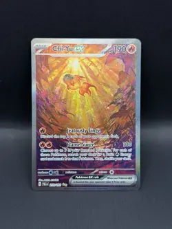 Chi-Yu ex 259/193 SIR Paldea Evolved SPECIAL ILLUSTRATION RARE HOLO Pokemon Sv02 - Image 2