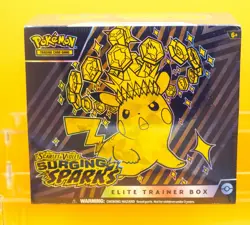 Pokemon: Surging Sparks Elite Trainer Box! NEW AND SEALED! Ships Fast! - Image 1