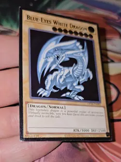 Yu-Gi-Oh! Blue-Eyes White Dragon OTS 28 Ultimate Rare Card OP28-EN001 VLP-NM - Image 4