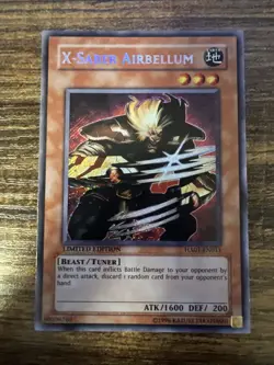 Yu-Gi-Oh X-Saber Airbellum HA01-EN011 Secret Rare Limited Edition LP - Image 1
