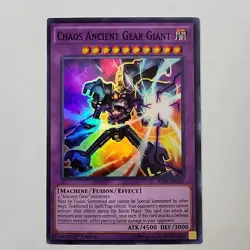 Chaos Ancient Gear Giant - RATE-EN041 - NM/VLP - Super Rare - 1st ed - Yugioh - Image 1