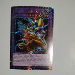 Yugioh! 1x XYZ-Dragon Cannon Alt Art MP24-EN011 Quarter Century Secret Rare NM - Image 1