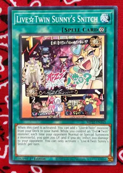 Yu-Gi-Oh!! TCG - Spright Core Feat. Evil⭐Twins. 1st Edition NM - Image 4