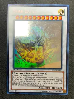 Yugioh Star Eater (Ghost Rare) (JOTL-EN047) 1st Edition LP - Image 1