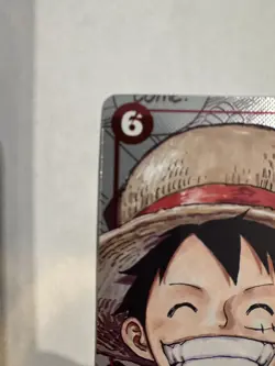 Monkey.D.Luffy (Alternate Art) P-001 One Piece Promotion Cards Foil NM - Image 3